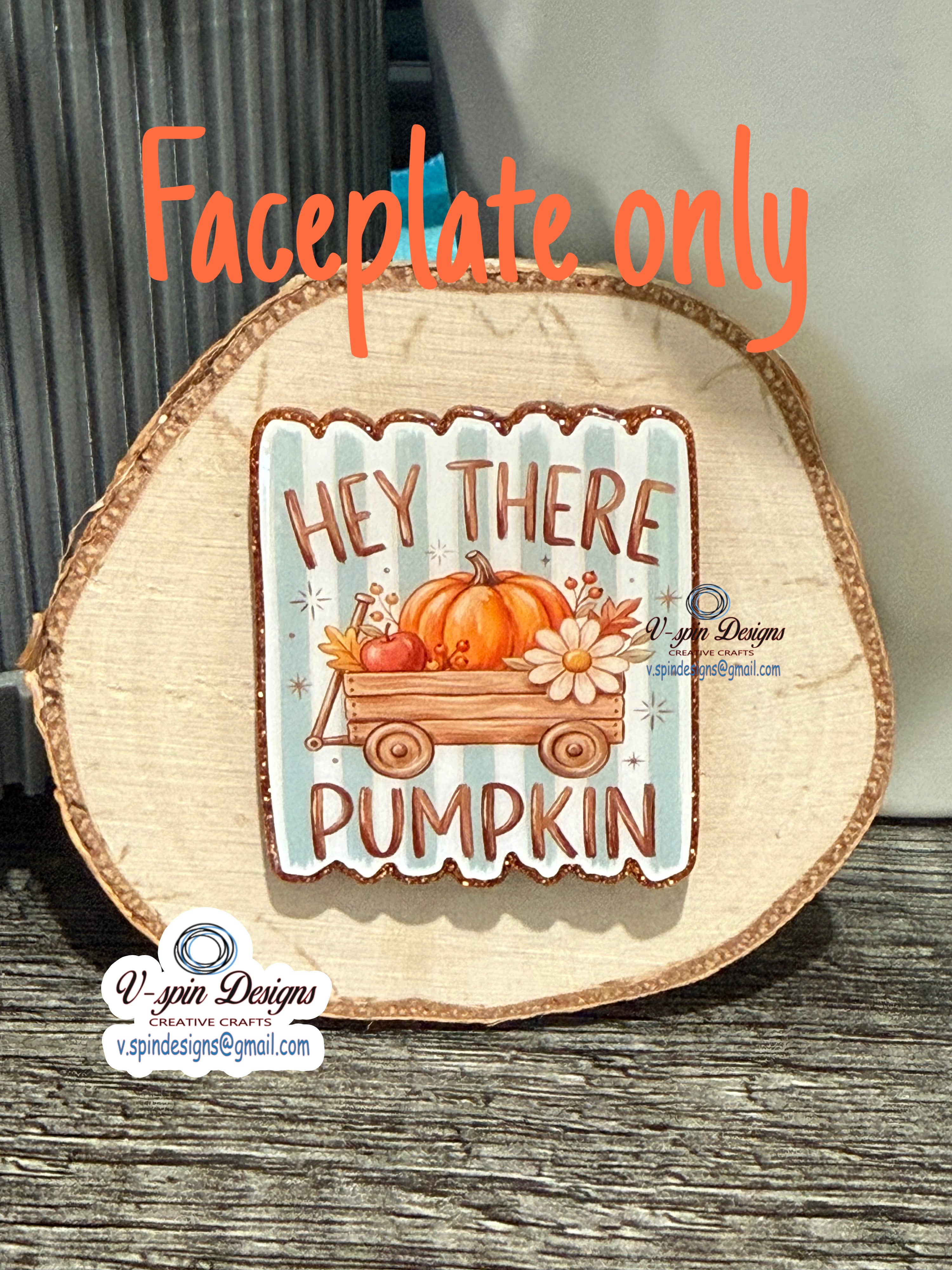 Hey There Pumpkin Fall Badge Reel