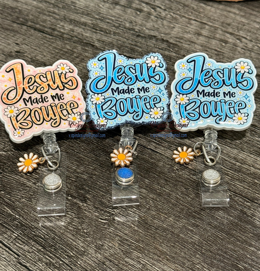 Jesus Made Me Boujee/Funny Badge Reel