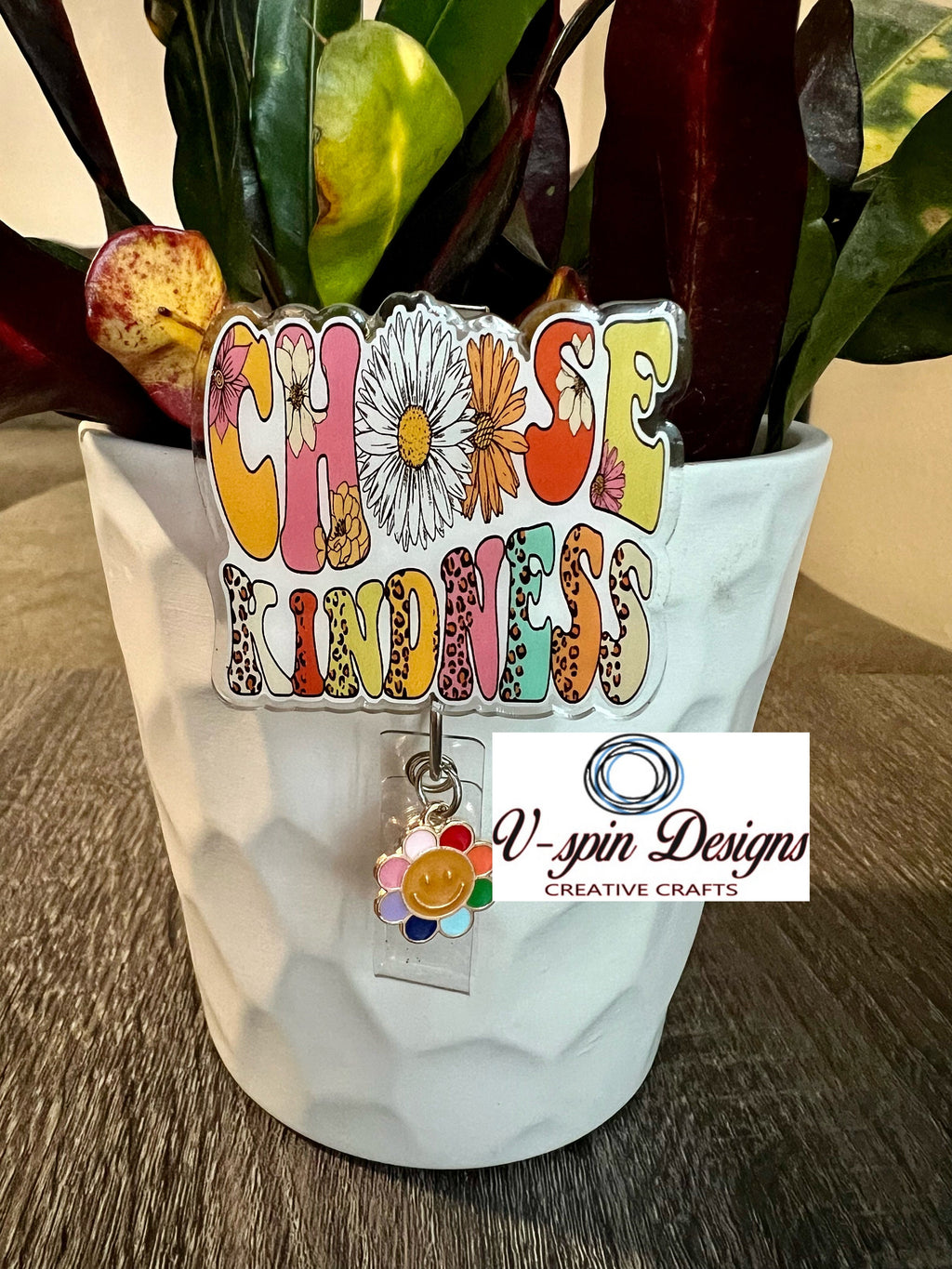 Choose Kindness badge reel/ID Holder/nurses/teachers/kind badge reels
