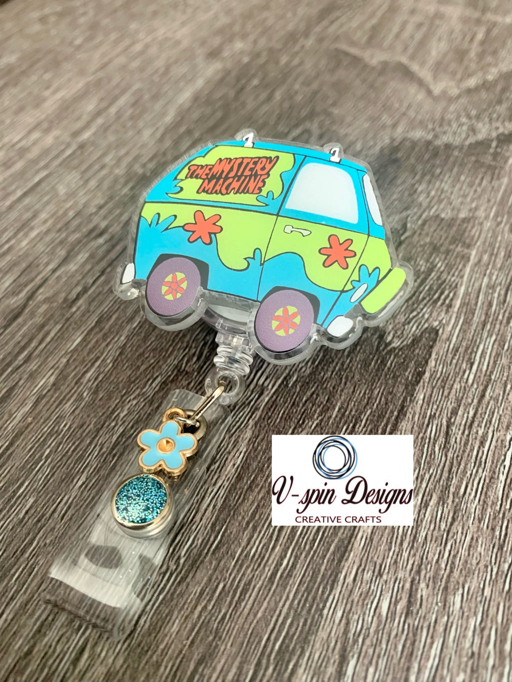 van badge reel/ID Holder/nurses/teachers/students/cartoon badge reels