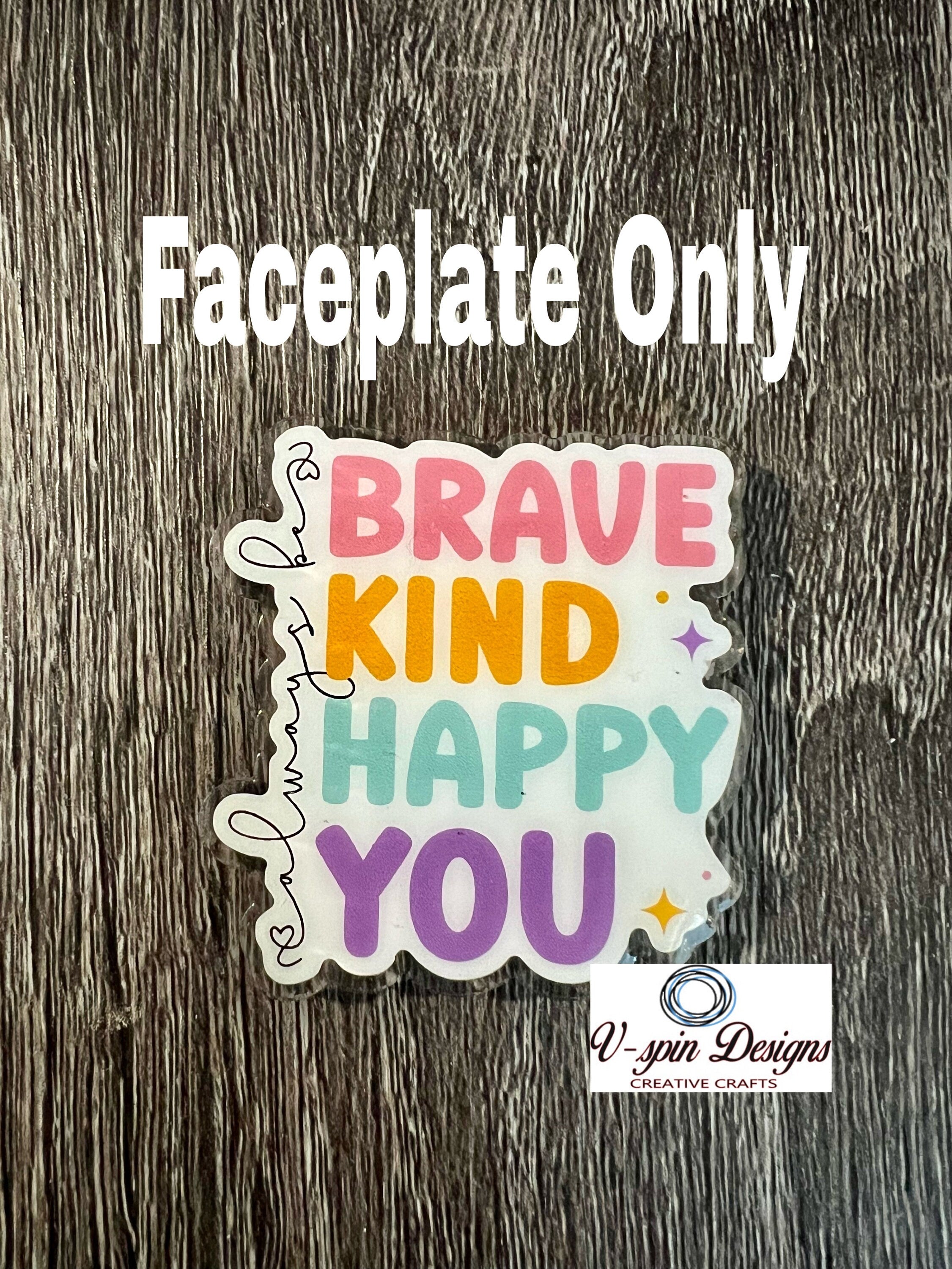 "Always Be" Inspirational Badge Reel | Retractable Acrylic ID Holder