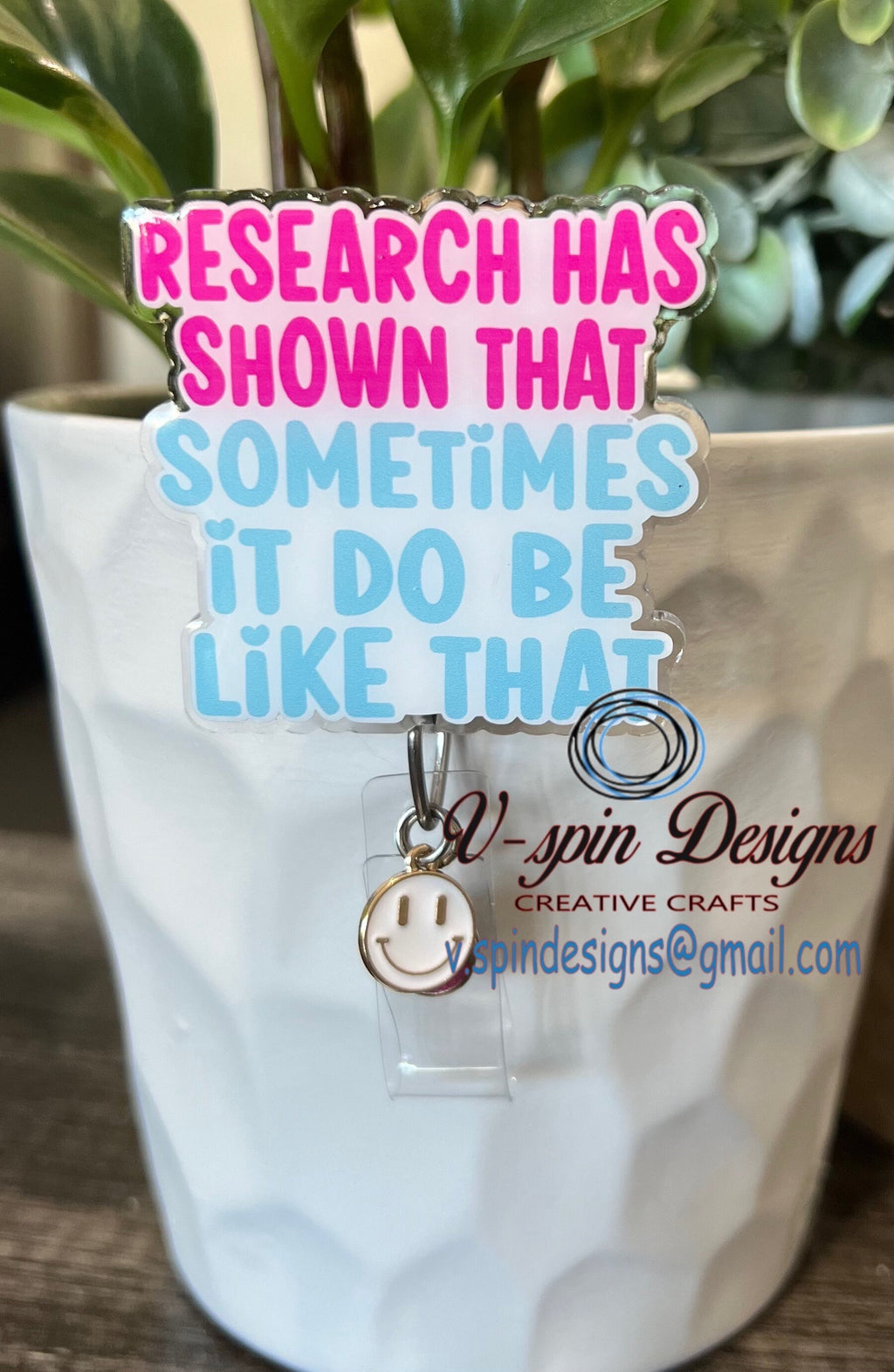 Sometimes It do be like that (white) Badge reel/ID Holder/card holder/nurse/fun/silly