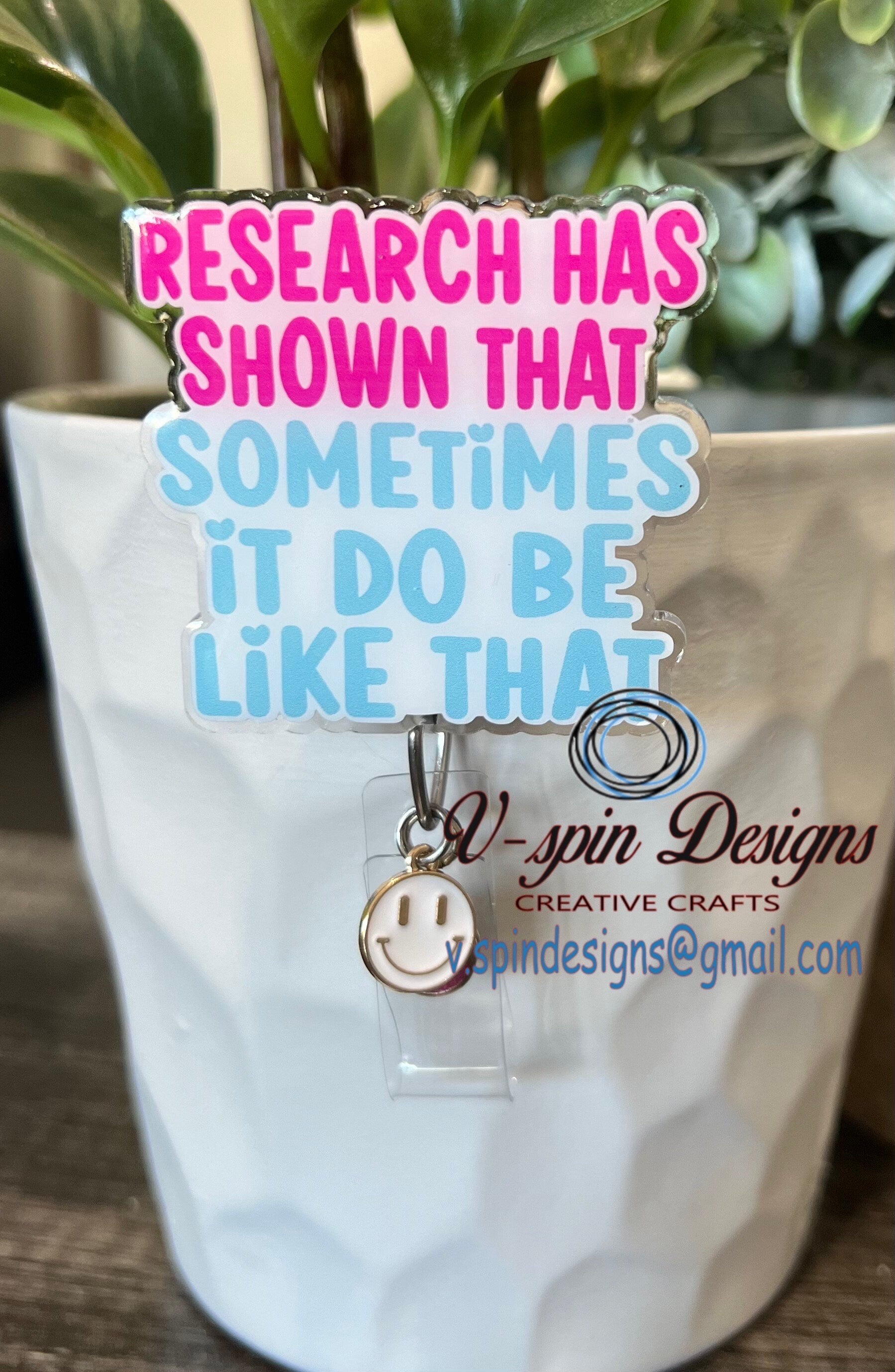 Sometimes It do be like that (white) Badge reel/ID Holder/card holder/nurse/fun/silly