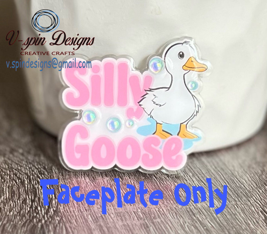 Silly Goose Badge reel/ID Holder card holder/nurse/teachers/funny badge reels