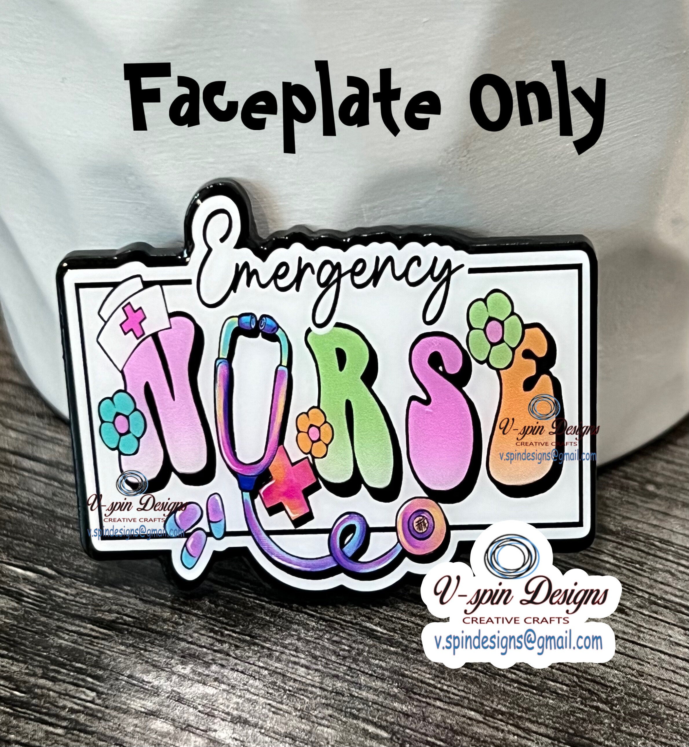 Emergency Nurse Badge reel
