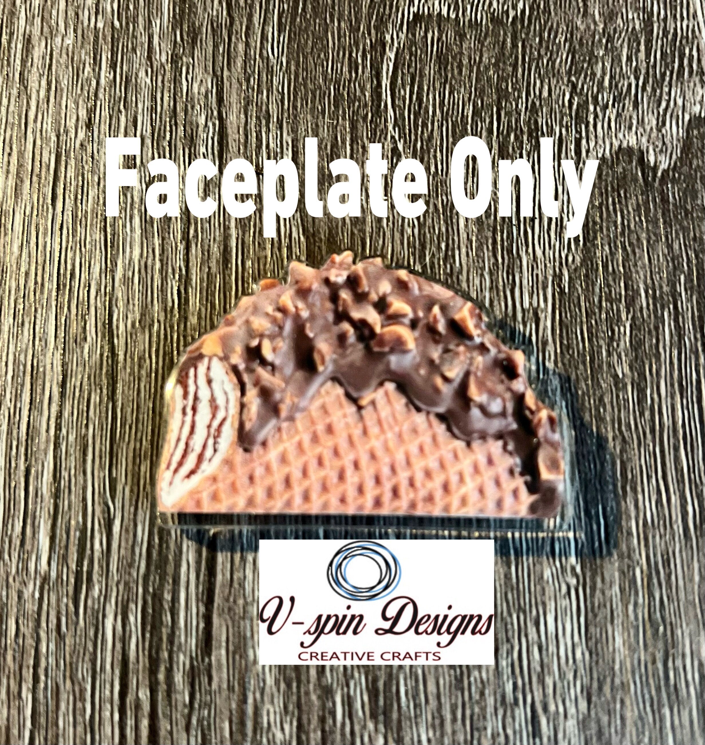 Choco Taco retractable badge reel/ID holder/nurse/card holder/teachers/students/ice cream badge reels