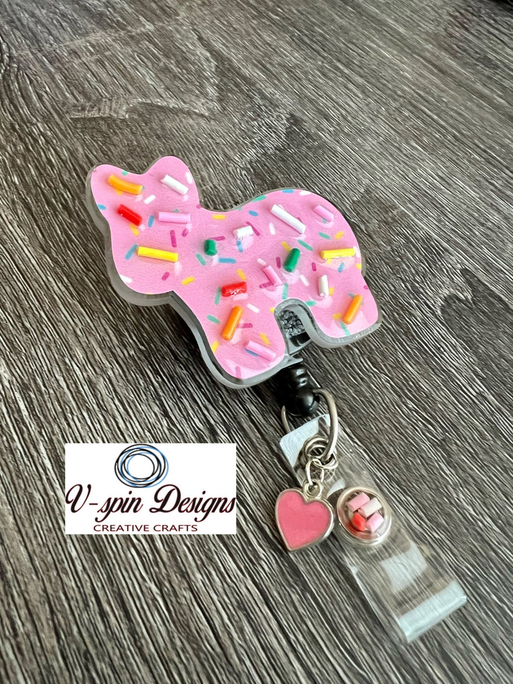 Circus Cookie badge reel/ID Holder/card holder/teachers/nurse badge reels/badge reels