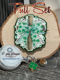 "With God All Things Are Possible" Badge Reel: Inspirational Acrylic ID Holder