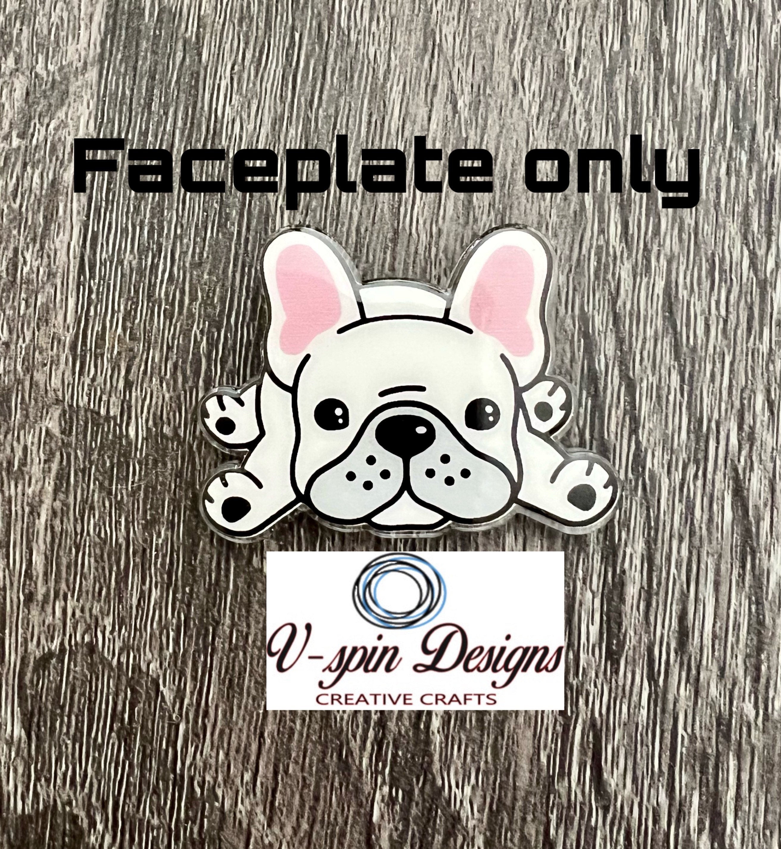 Frenchie Dog Badge Reel