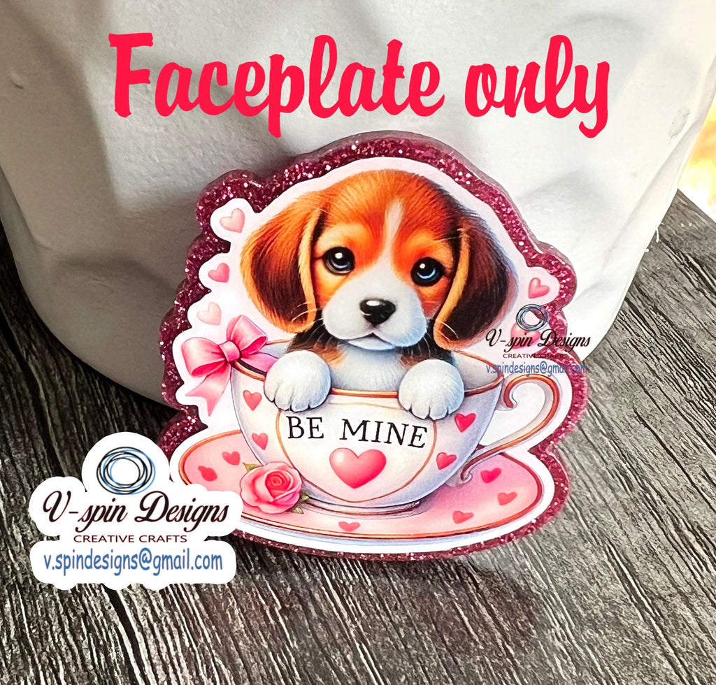 Beagle Cup badge reel/ID Holder/card holder/teachers/nurses/dogs