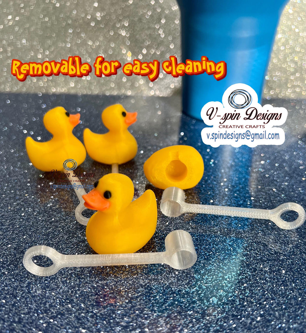 Duck Straw Topper | Stanley Cup Accessory & Cruise Duck Gift