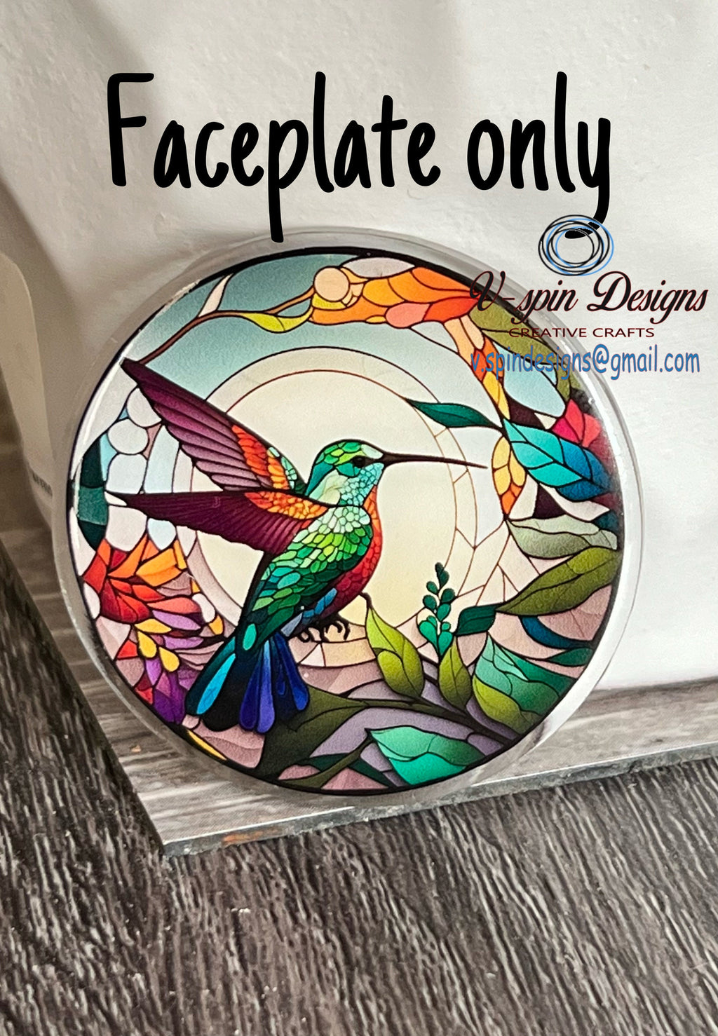 Hummingbird retractable badge reel/ID holder/nurse/card holder/teachers/birds