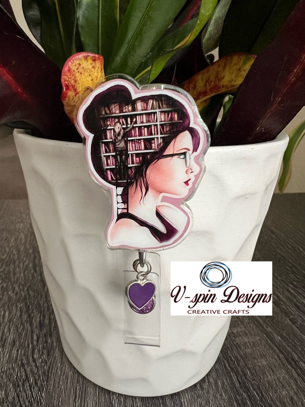 Books on her mind badge reel