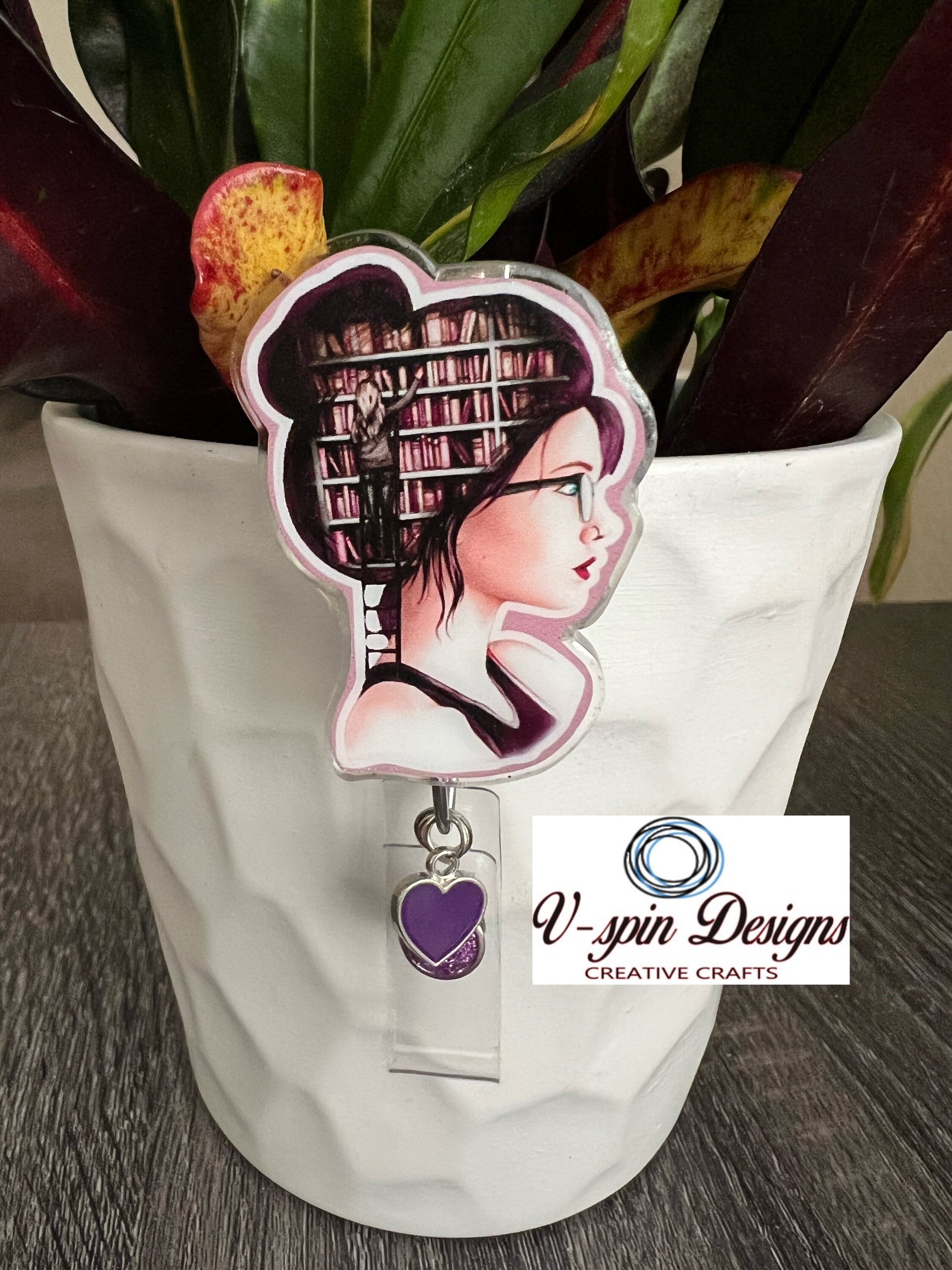 Books on her mind badge reel