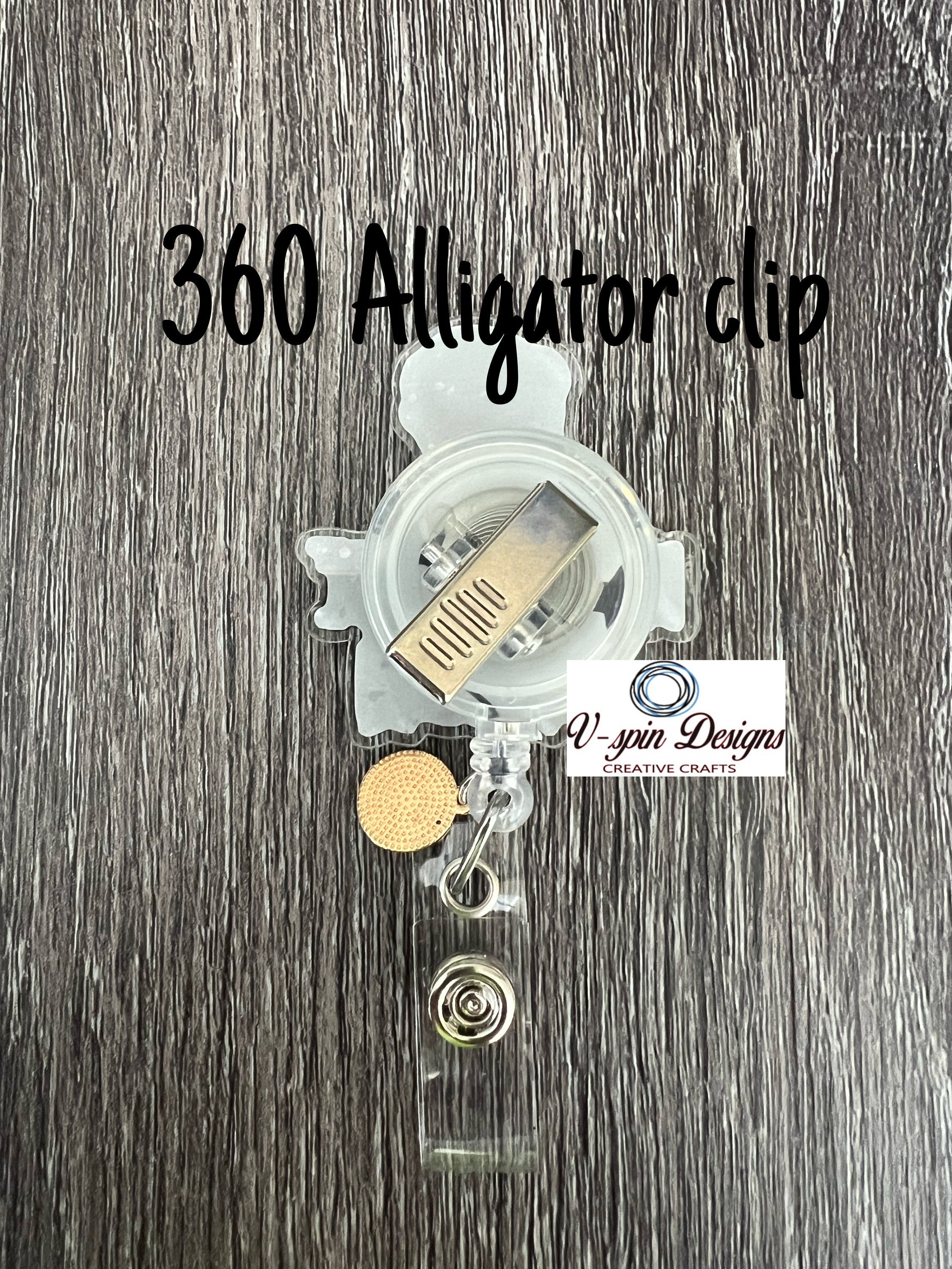 "Help Is On the Way, Dear!" Badge Reel | Funny Retractable Acrylic ID Holder