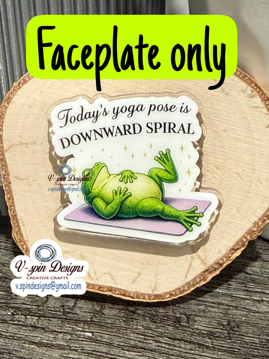 Funny Yoga Frog badge reel/ID Holder card holder/nurse badge reels/teachers/funny badge reels/gift for nurses