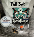 Goosebumps Badge Reel | Halloween Book Lover Retractable Acrylic ID Holder