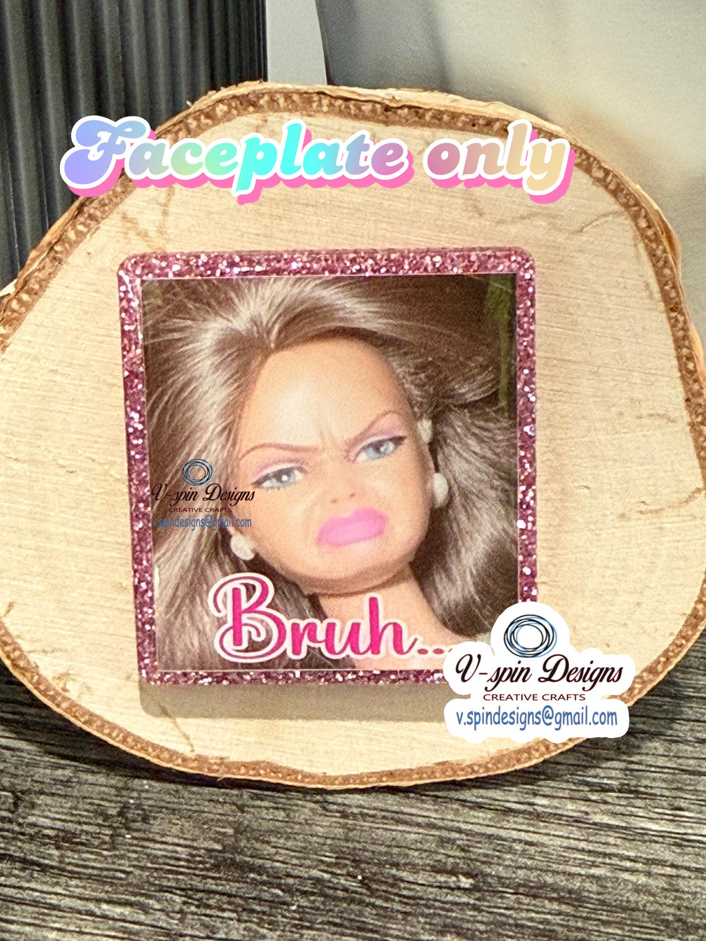 Funny Stinky face Badge reel/teacher gifts/Nurse badge reels
