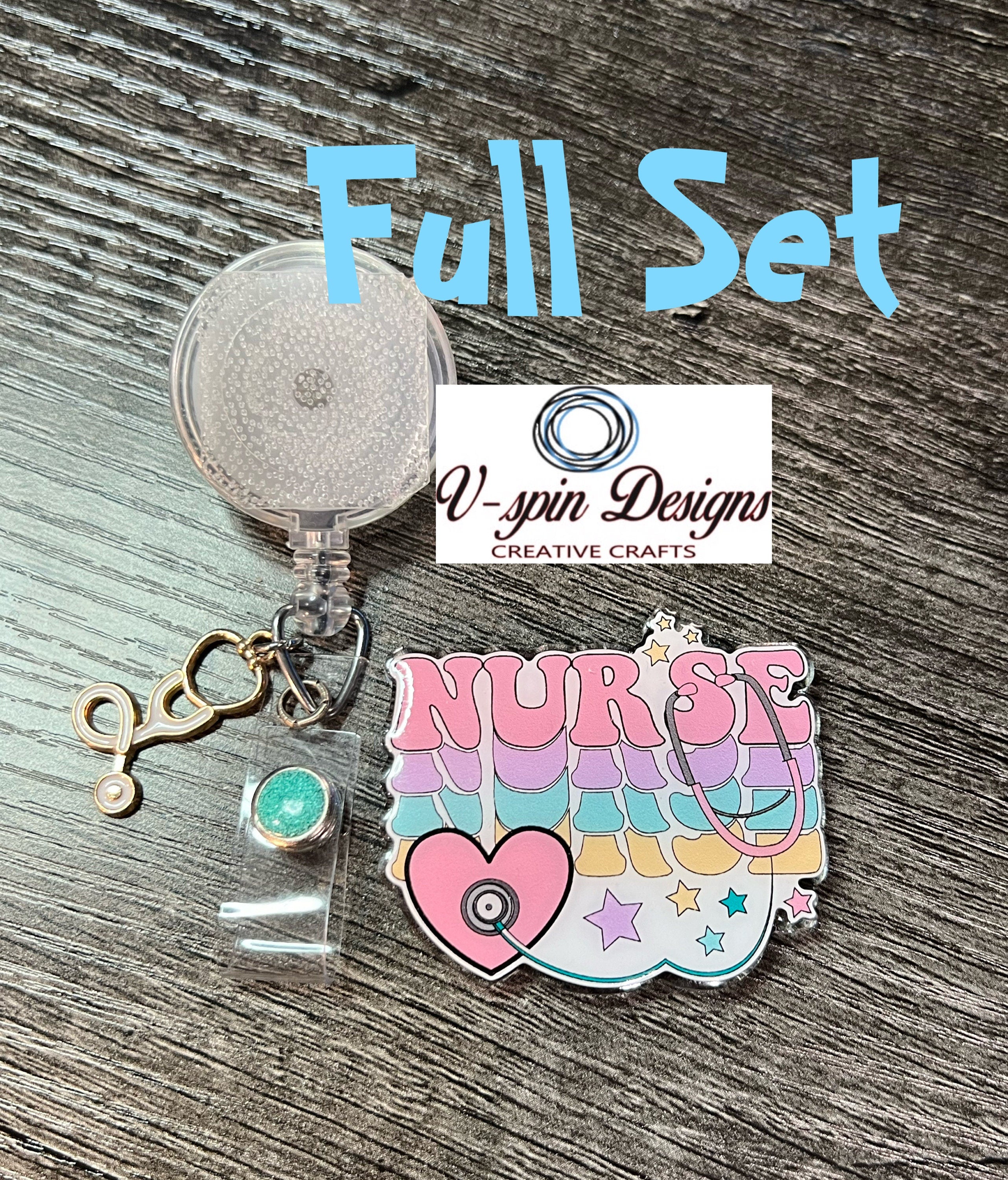 Nurse badge reel/ID Holder/Card holder/students/nursing