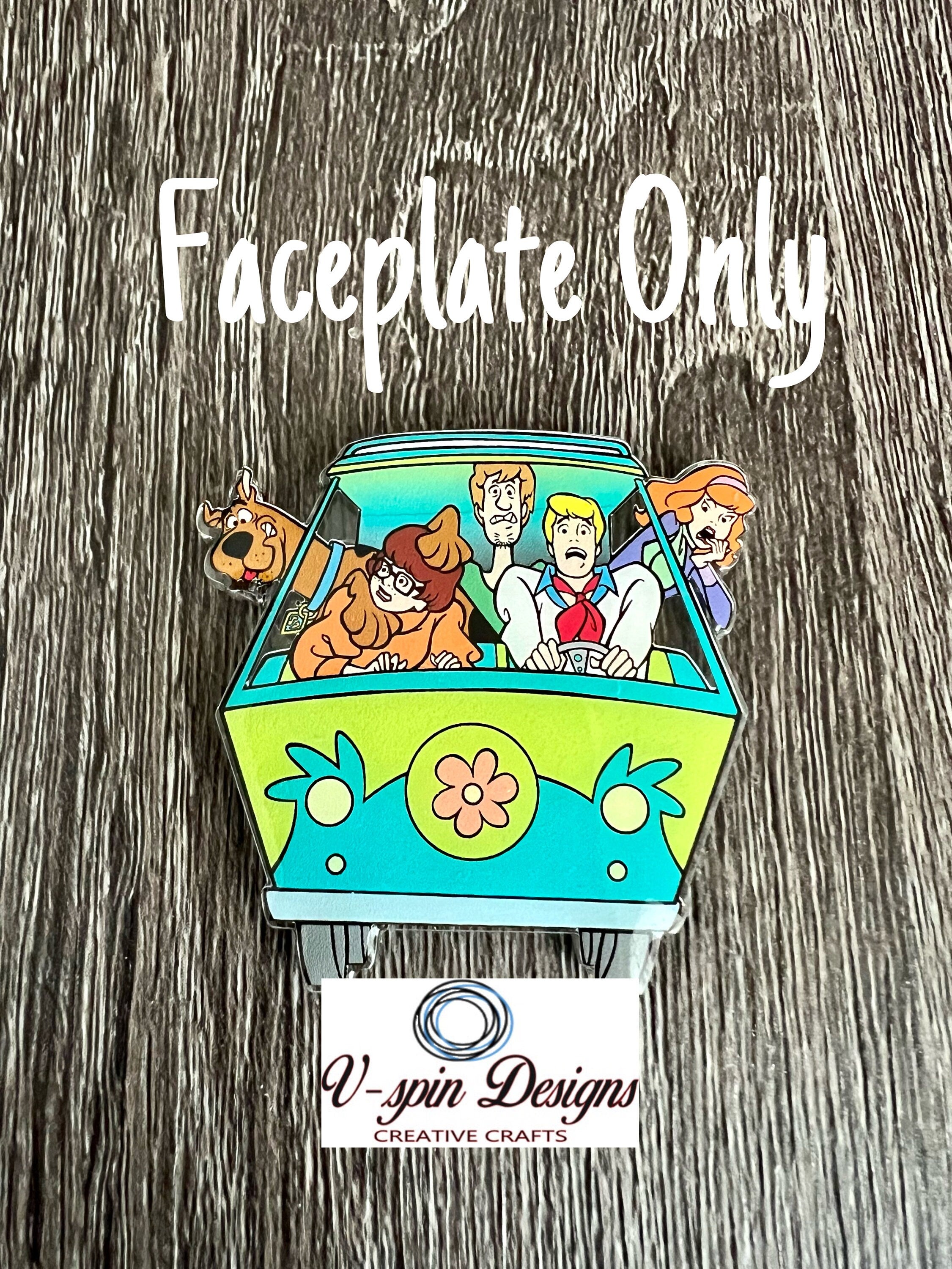 Mystery Van Badge Reel | Retractable Acrylic ID Holder