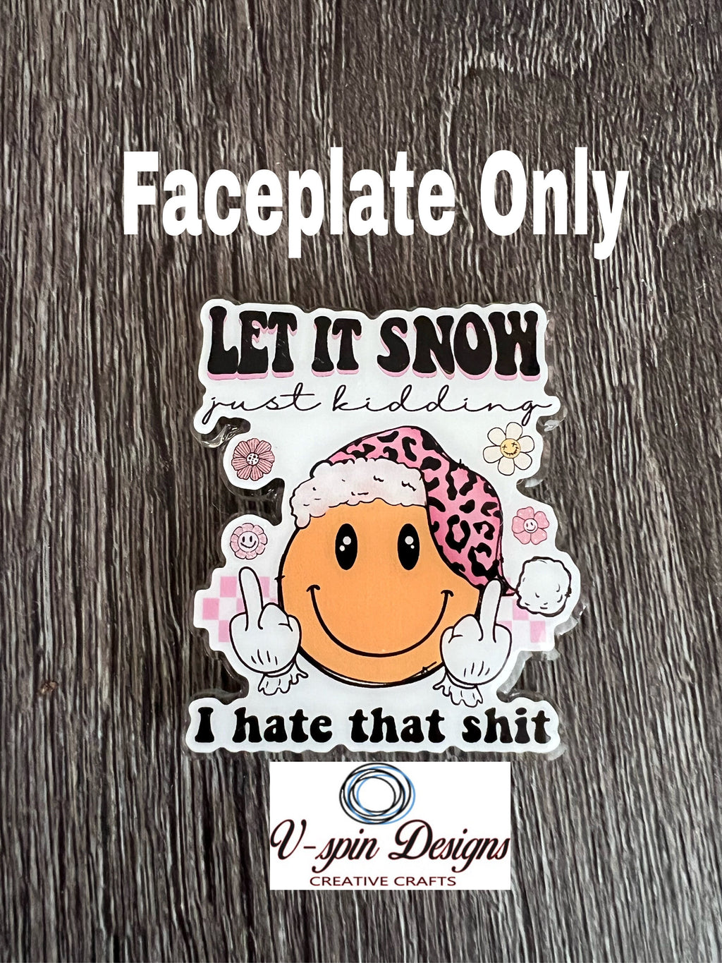 2” Acrylic, Funny Just Kidding Badge reel/ID Holder/card holder/nurses/teachers/students