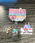 Nurse badge reel/ID Holder/Card holder/students/nursing