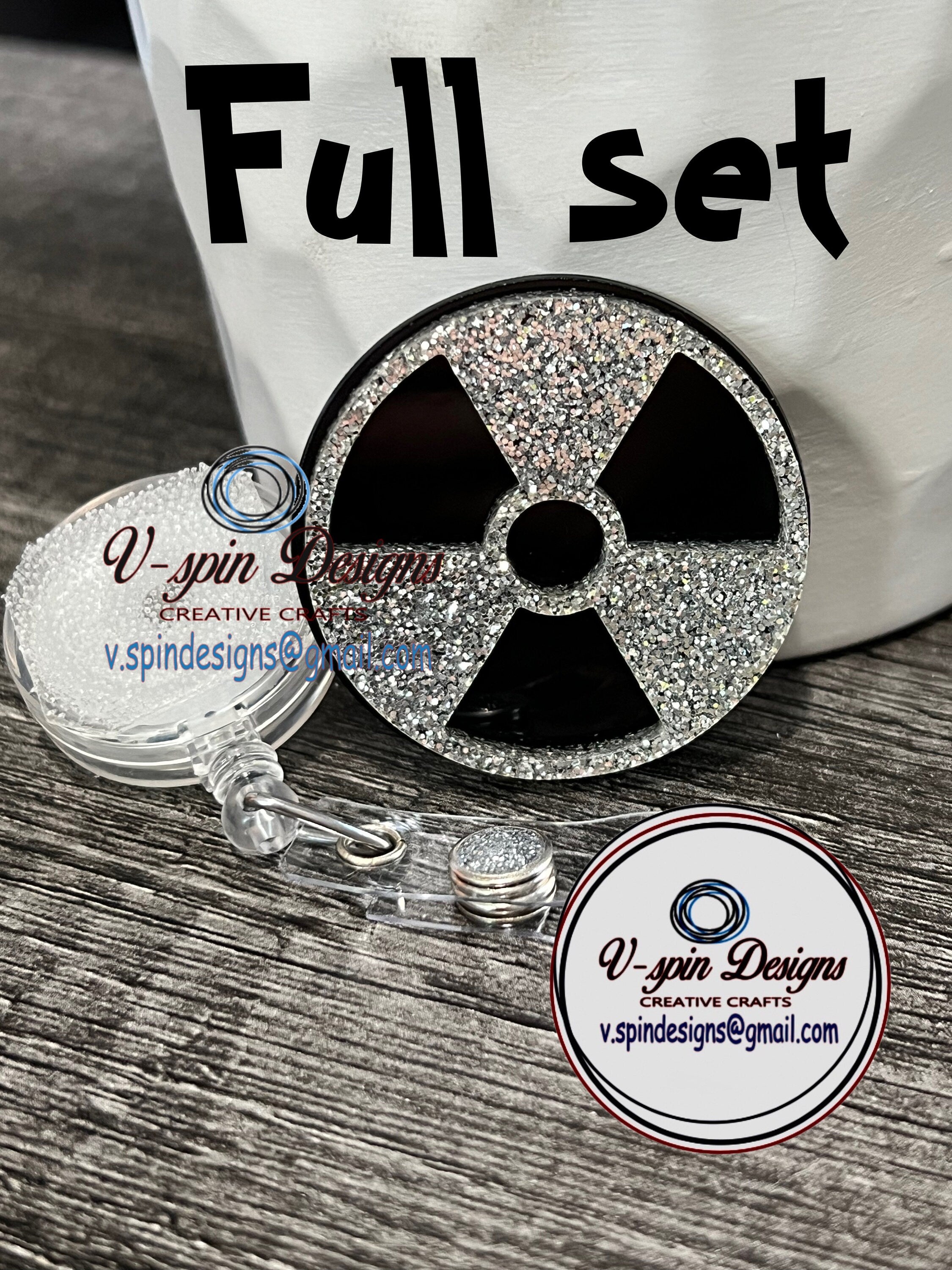 3D Radiology- Badge reel/ID Holder card holder/nurse/teachers/fun/silly/radiology