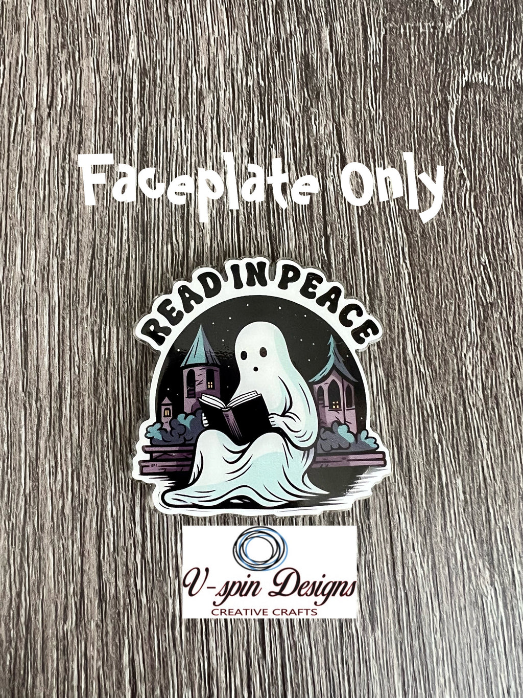 Read In Peace badge reel/ID Holder card holder/nurse badge reels/funny badge reels