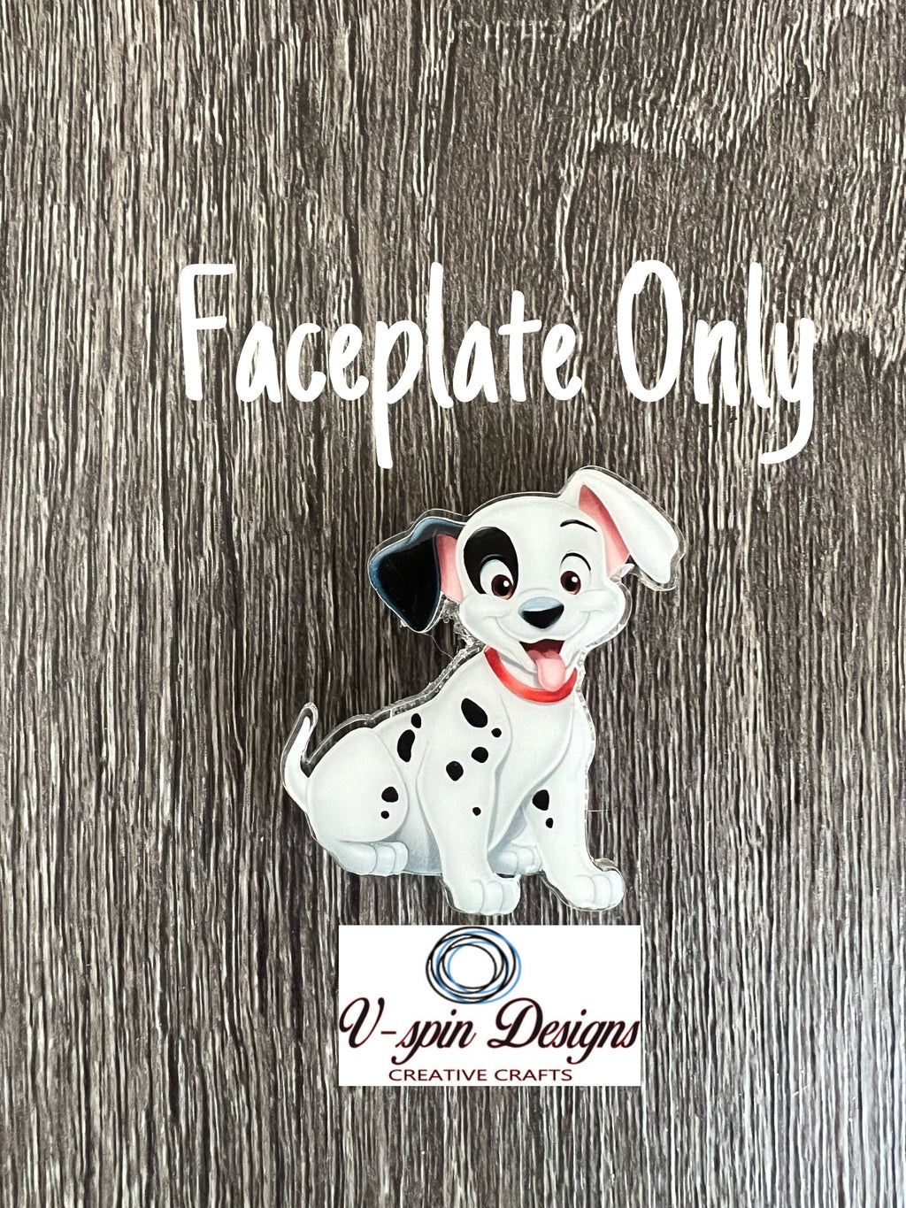 acrylic-Dalmation Dog badge reel/ID Holder/nurses/teachers/students/cartoon
