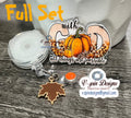 "With God All Things Are Possible" Fall Badge Reel | Inspirational Retractable ID Holder