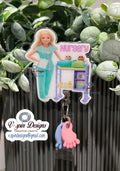 Labor and Delivery Nursery badge reel/ID Holder card holder/L&D/Nursery badge reels/funny badge reels