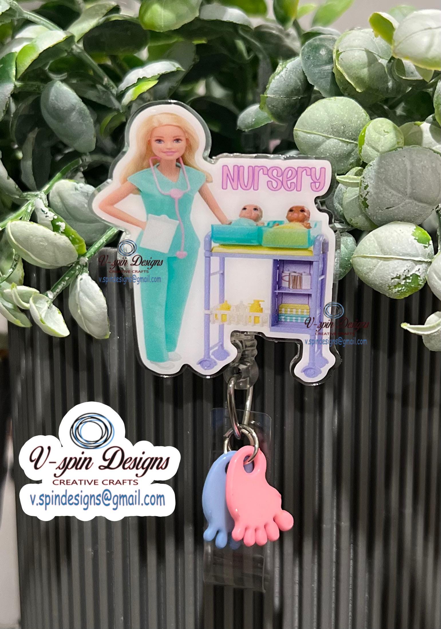 Labor and Delivery Nursery badge reel/ID Holder card holder/L&D/Nursery badge reels/funny badge reels