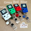 Old School Handheld Game Badge Reel | 3D Printed Retractable ID Holder for Gamers