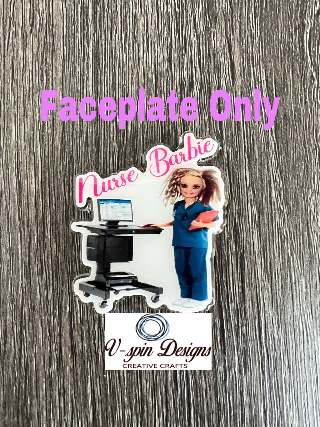 Nurse Badge reel/ID Holder card holder/nurse/teachers/fun/silly