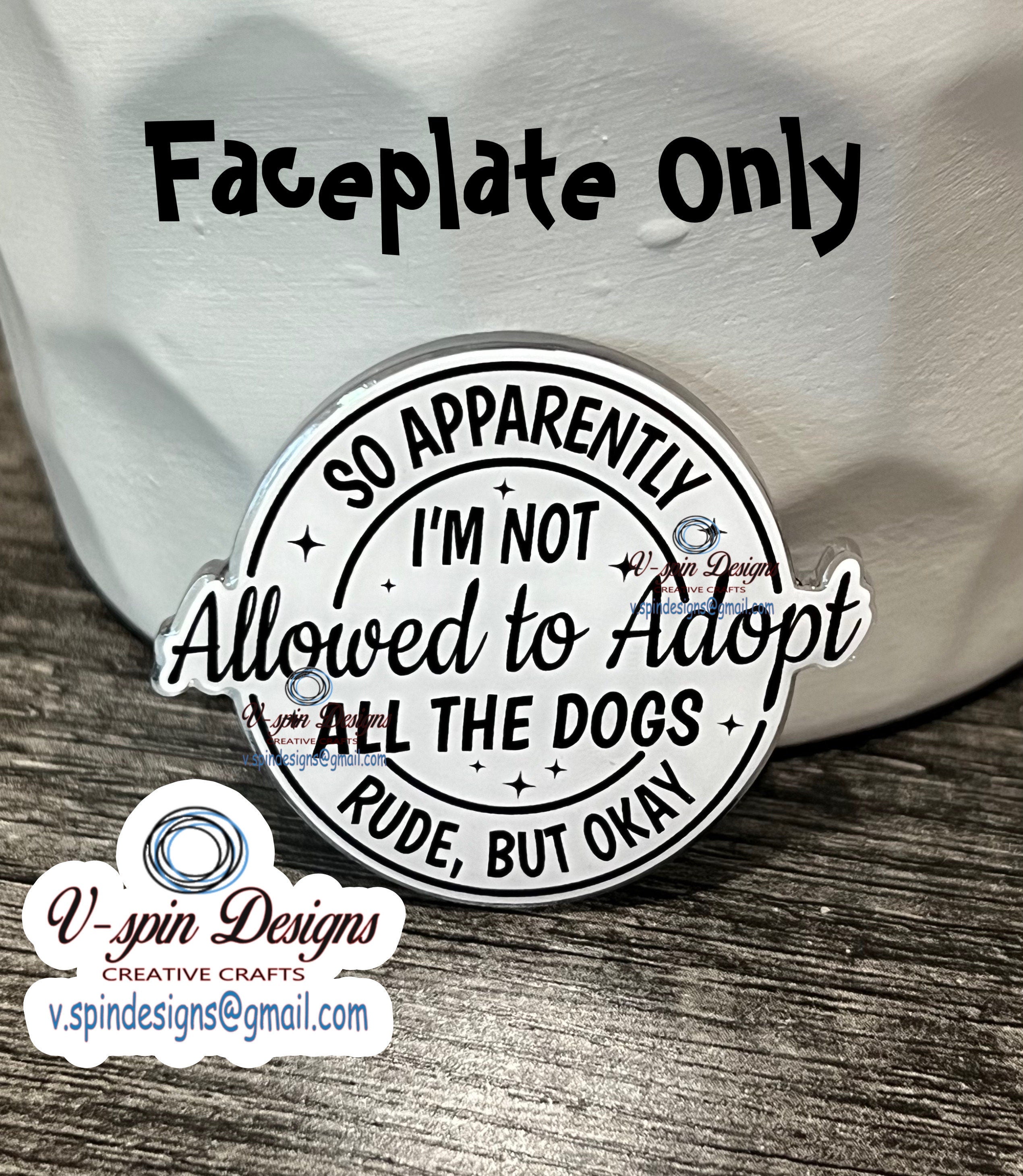 "So Apparently I'm Not Allowed to Adopt All the Dogs" Badge Reel | Funny ID Holder